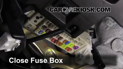 Interior Fuse Box Location: 2012-2018 Toyota Yaris - 2015 Toyota Yaris
